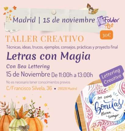 Madrid. Lettering creativo