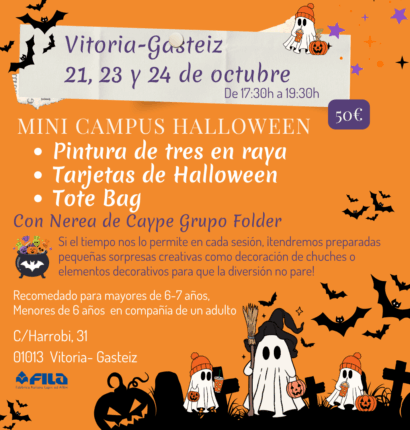 Vitoria Halloween. Mini Campus Creativo de Halloween
