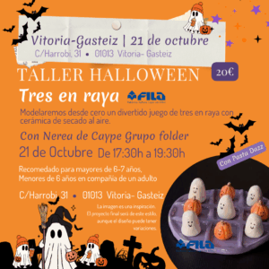 Vitoria Halloween. Tres en raya