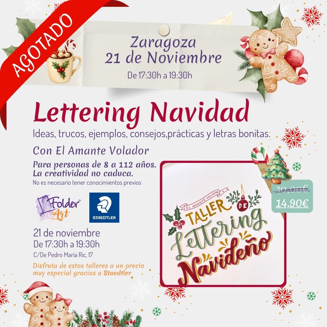 Zaragoza, Lettering Navidad